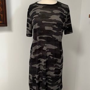 Lucky Brand Camo T-shirt Dress